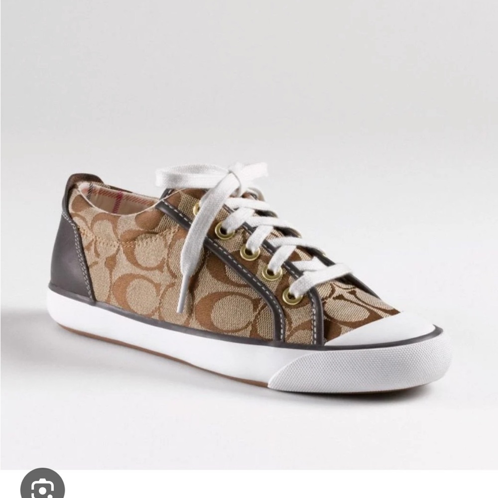 Stylish Brown Coach Women’s Sneakers